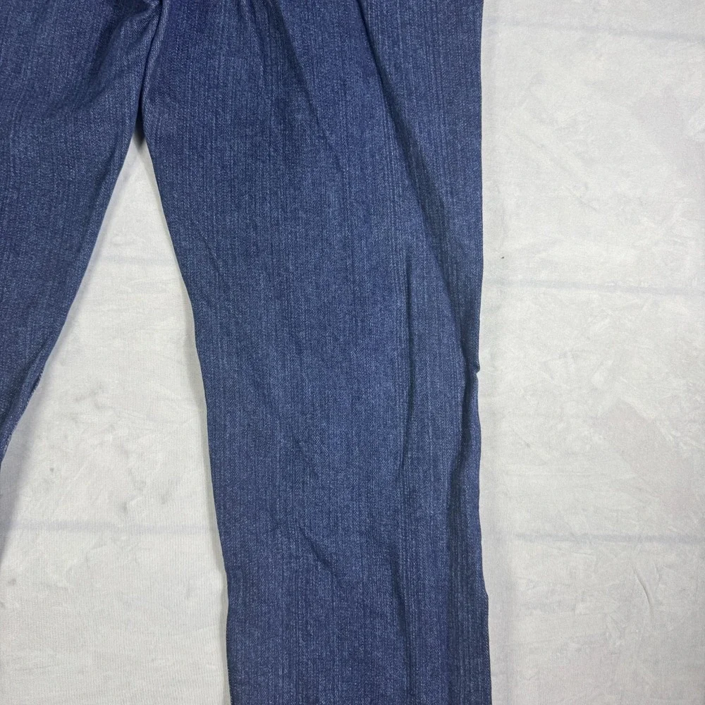 VTG‎ Lee Riders Straight Jeans 6M Blue Cotton Denim 5-Pocket Everyday Comfort 6M